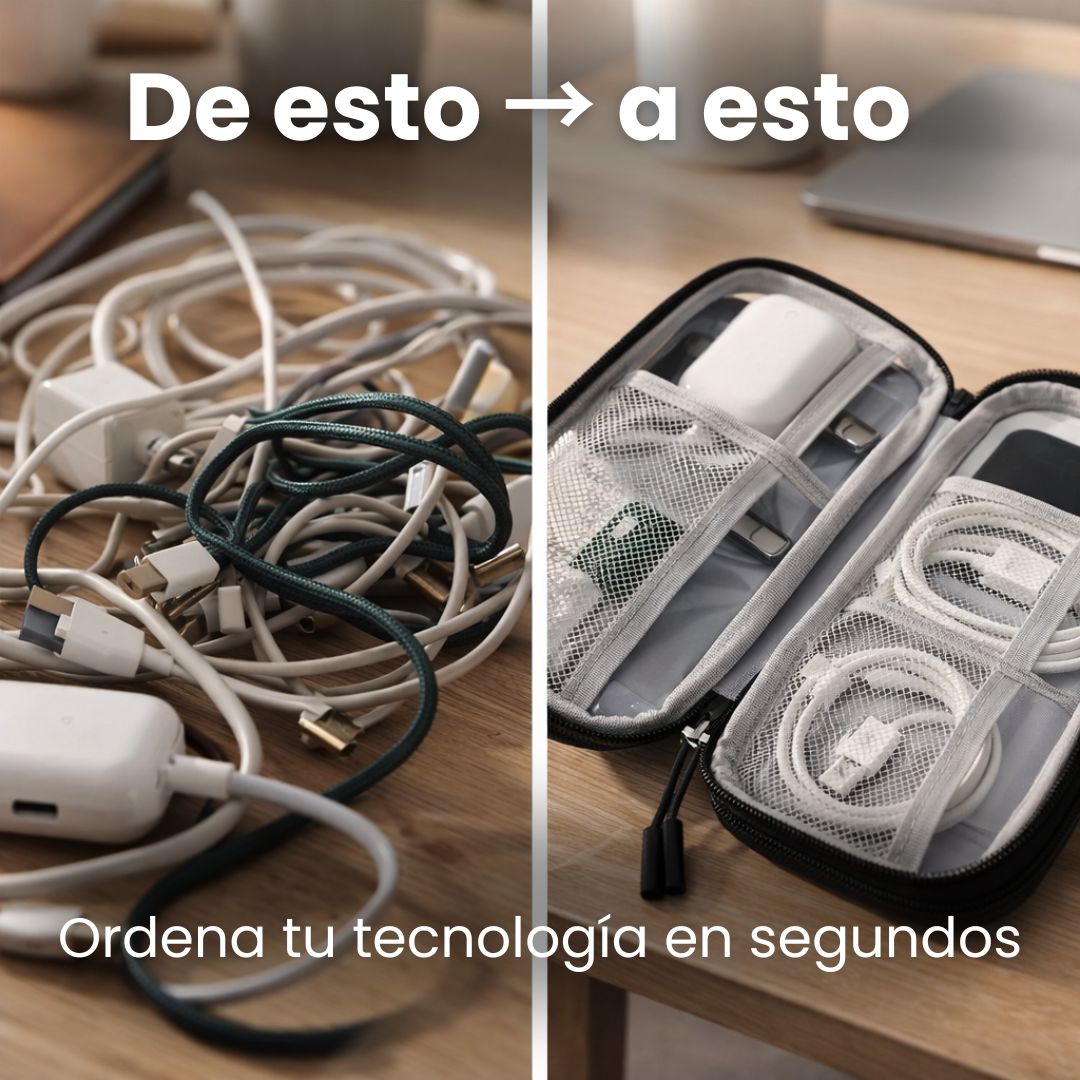 Estuche Organizador de Cables - travely