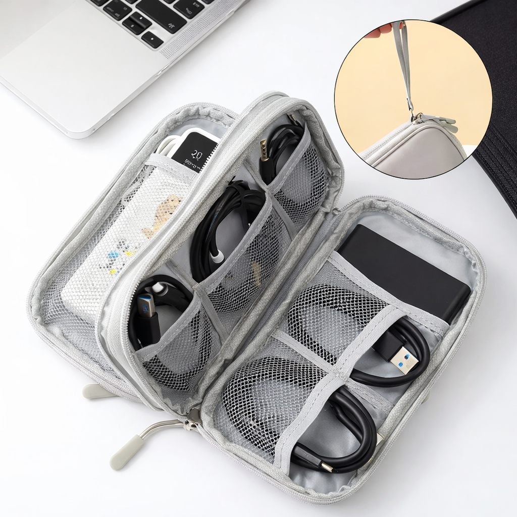 Estuche Organizador de Cables - travely